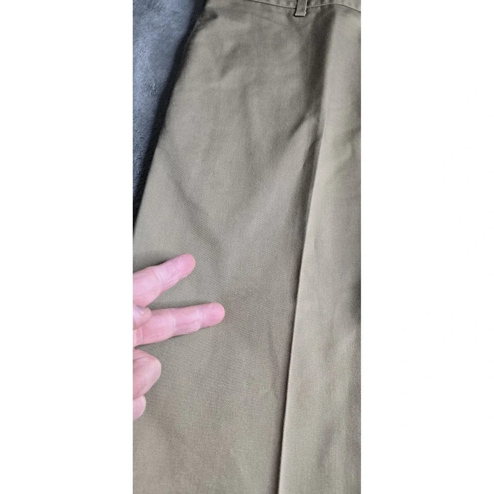 Noon Goons Pants Mens 36x34 (38) Khaki Tan Casual Club Trousers Creased USA Made